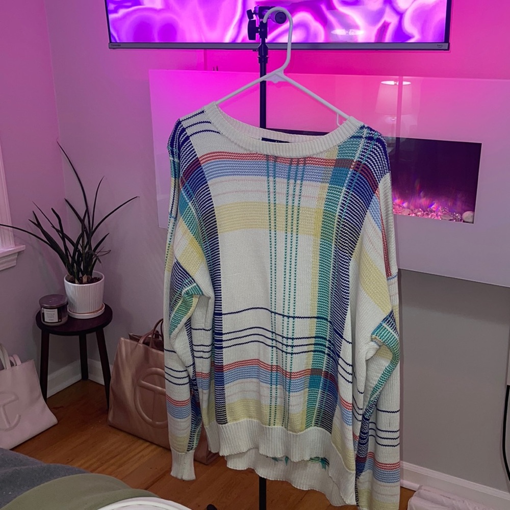Plaid Men’s Sweater